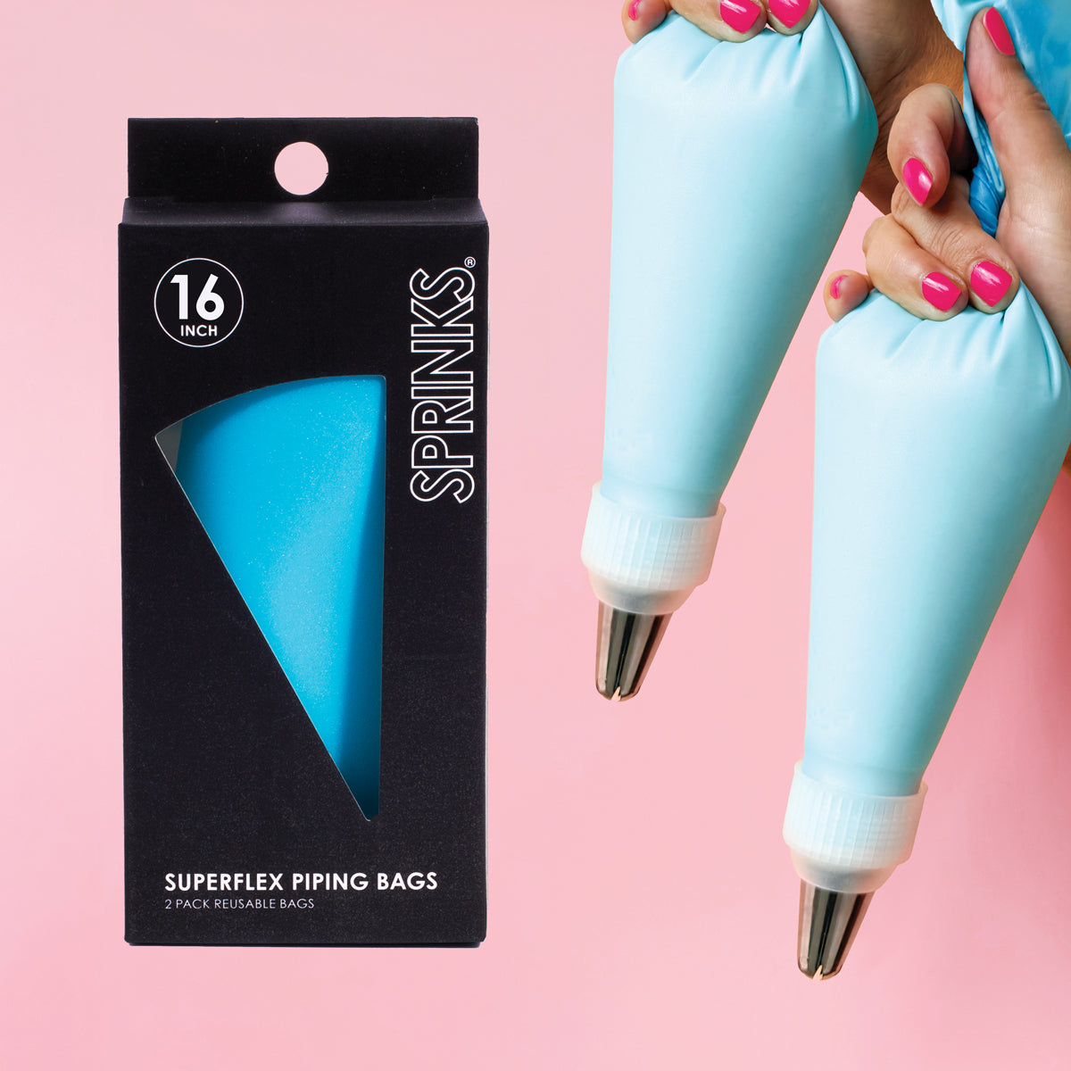 16" REUSEABLE SUPERFLEX Piping Bag 2 pack