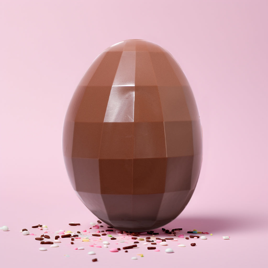 Faceted Easter Egg Large Chocolate Mould