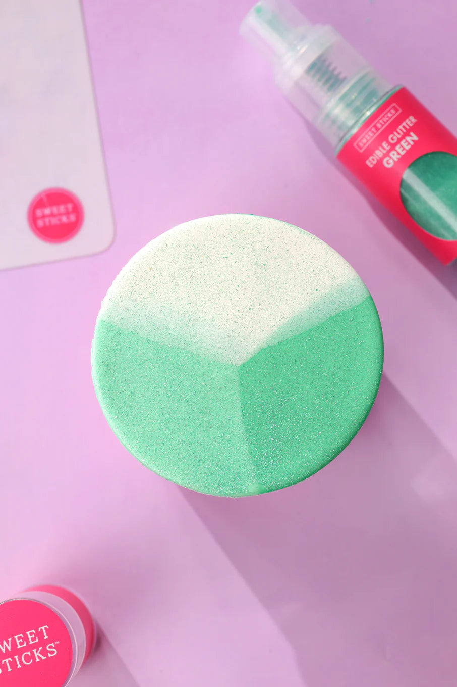 Edible Glitter Pump GREEN