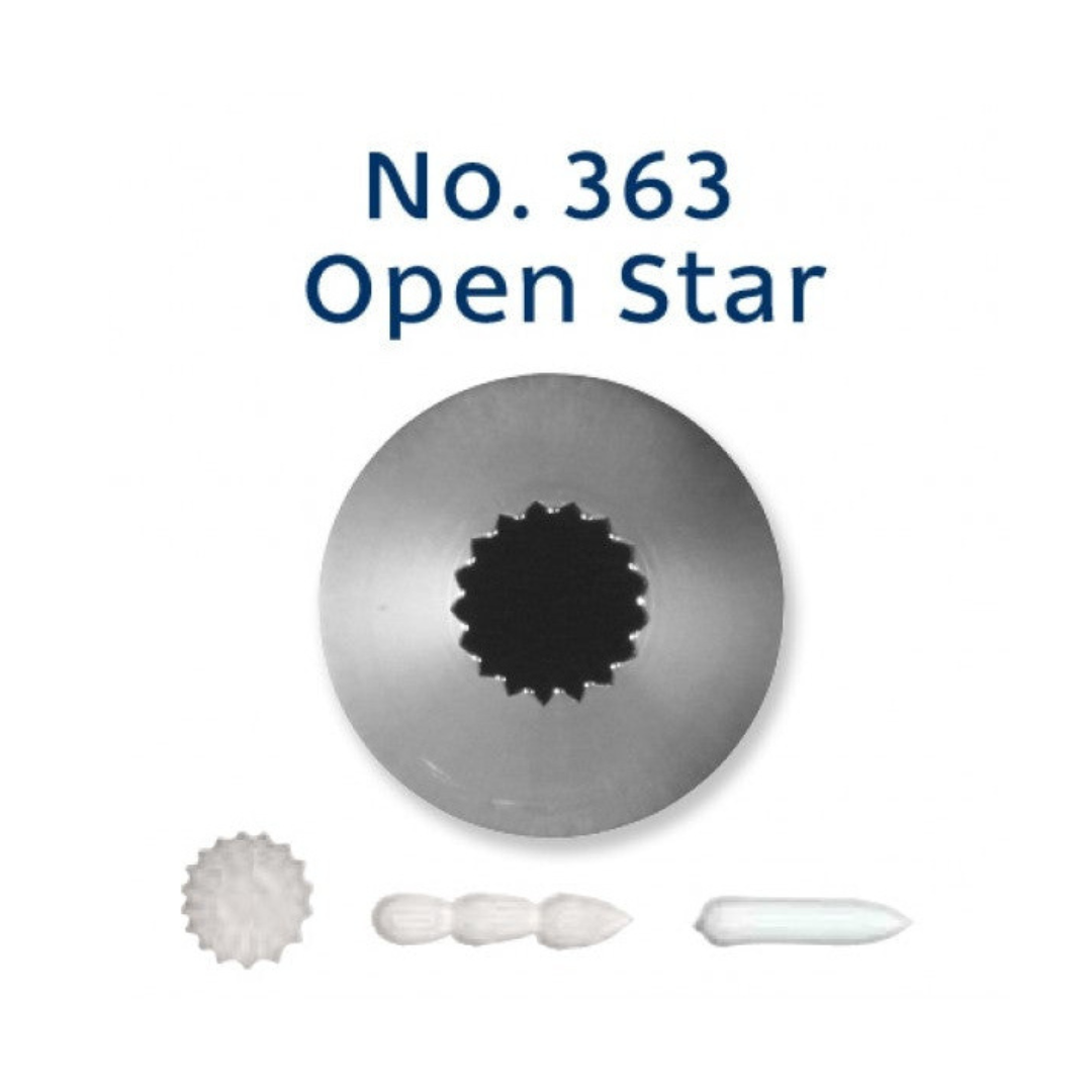 Piping Tip 363 Open Star