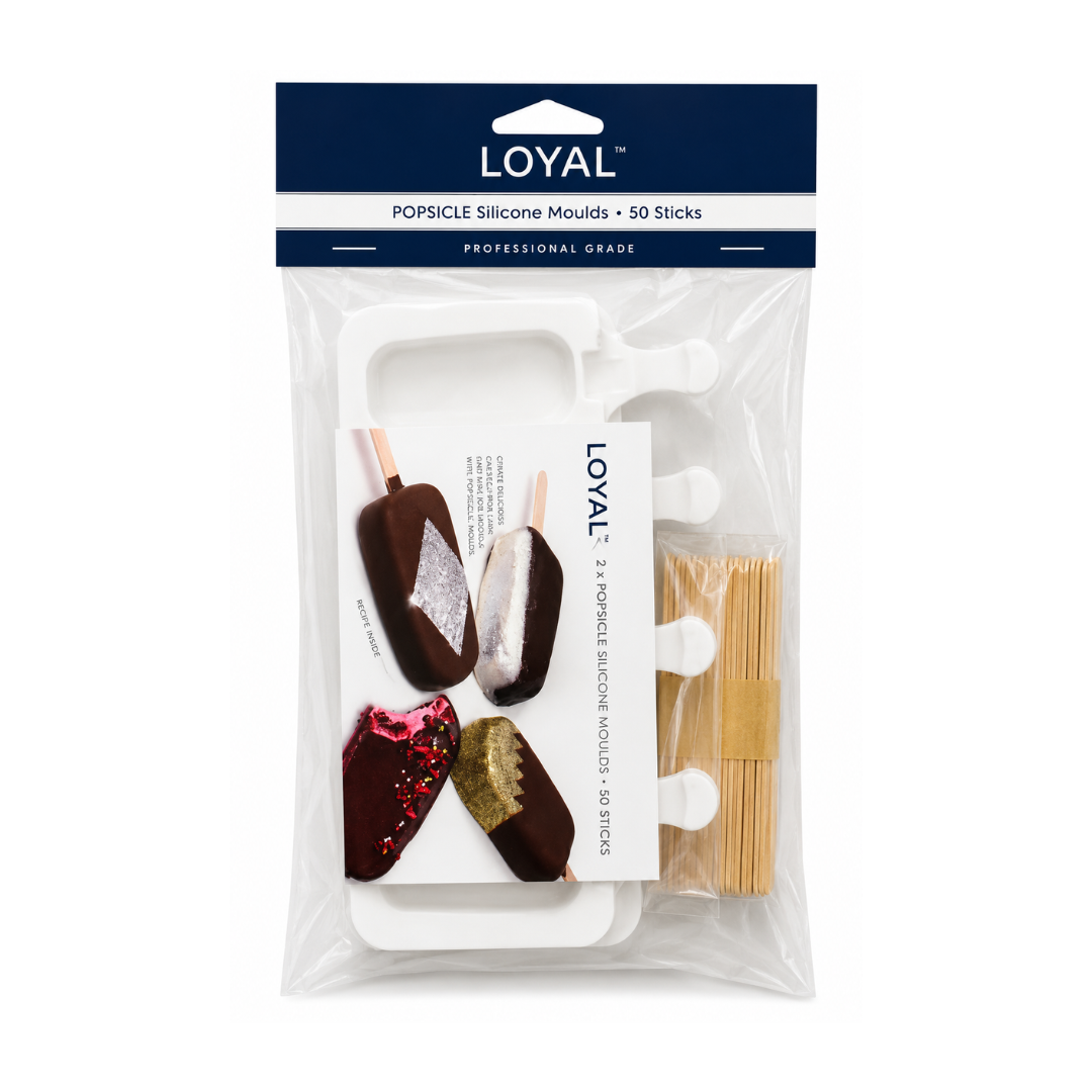 Loyal Popsicle Silicon Mould & Sticks Set
