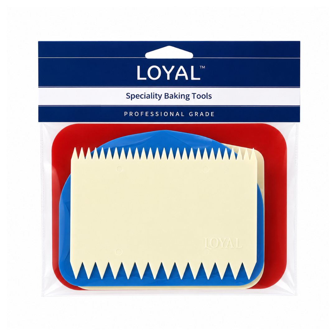 Plastic Scraper Set 4pce