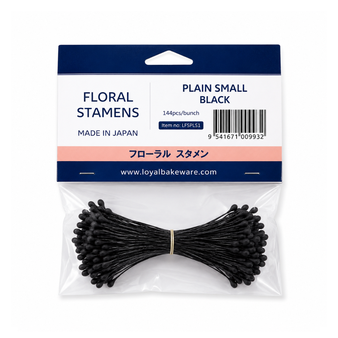 Stamens Plain Black Small