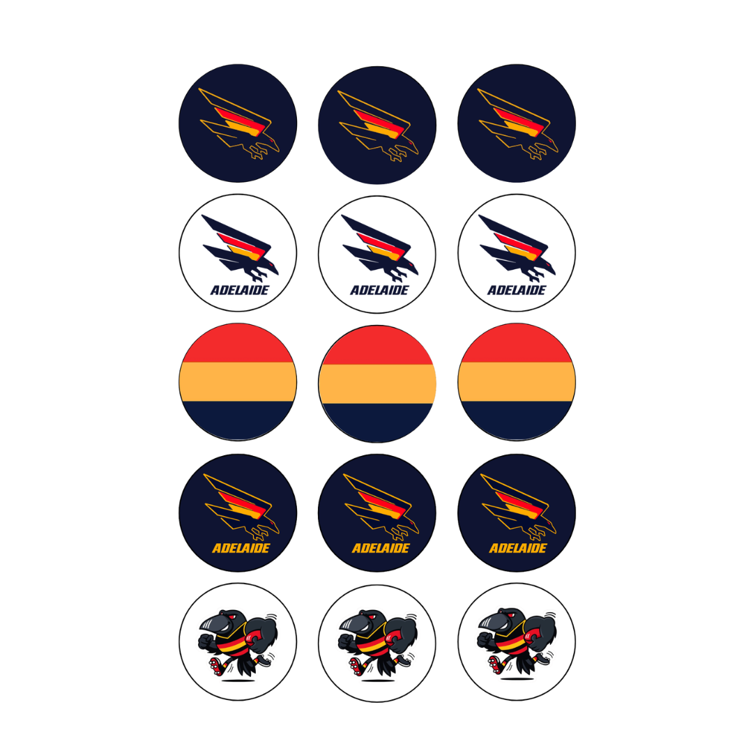 Crows 15 Cupcake Edible Images