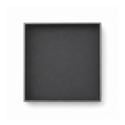 Biscuit Box Black - 9cm x 9cm x 2cm H