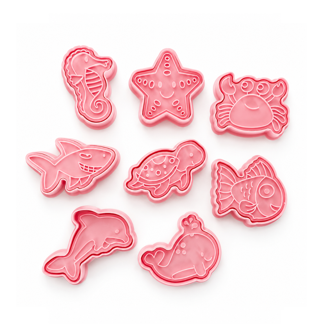 Ocean 8 Cookie Cutter Set
