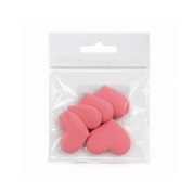 Pink Heart 6 Pack Royal Icing Decorations