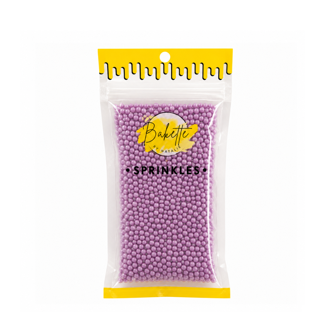 Pearly Purple Sugar Pearls