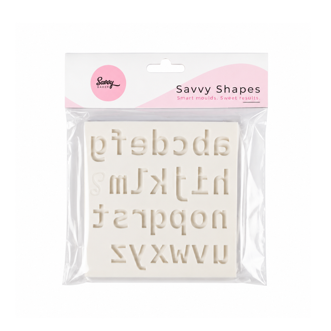 Savvy Moulds Alphabet Lower Case