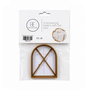 Dove with Cross on Arch Debosser + Cutter Set