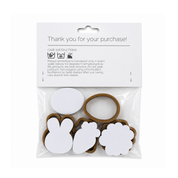 Bunny, Flower, Egg, Carrot Mini Debosser + Set of 4