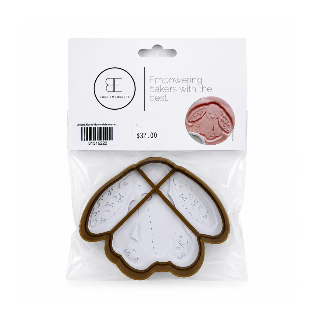 Jellycat Easter Bunny Debosser + Cutter Set