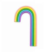 Pastel Rainbow Cake Topper