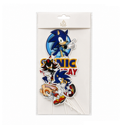 Sonic The Hedgehog Topper Set 7 pce