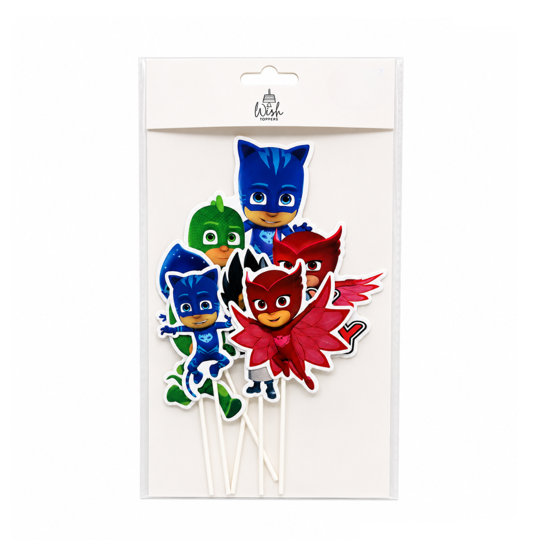 Pj Masks Topper Set 6 pce