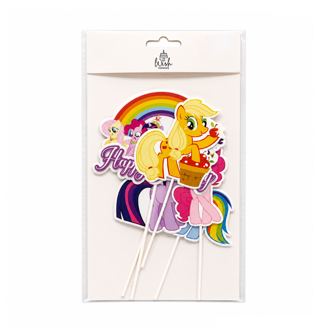 My Little Pony Topper Set 6 pce