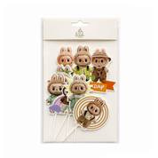 Labubu Topper Set 6 pce
