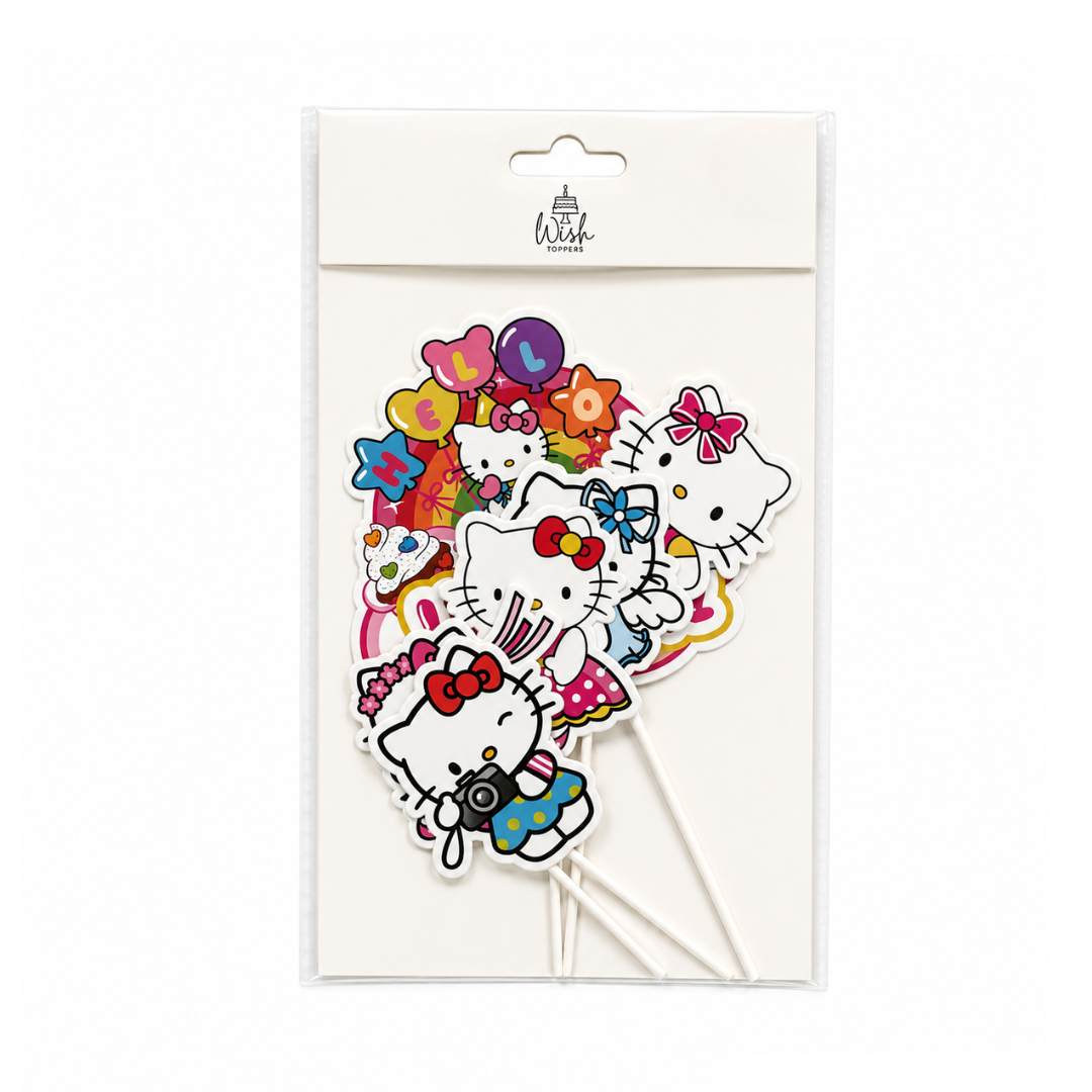 Hello Kitty Topper Set 6 pce