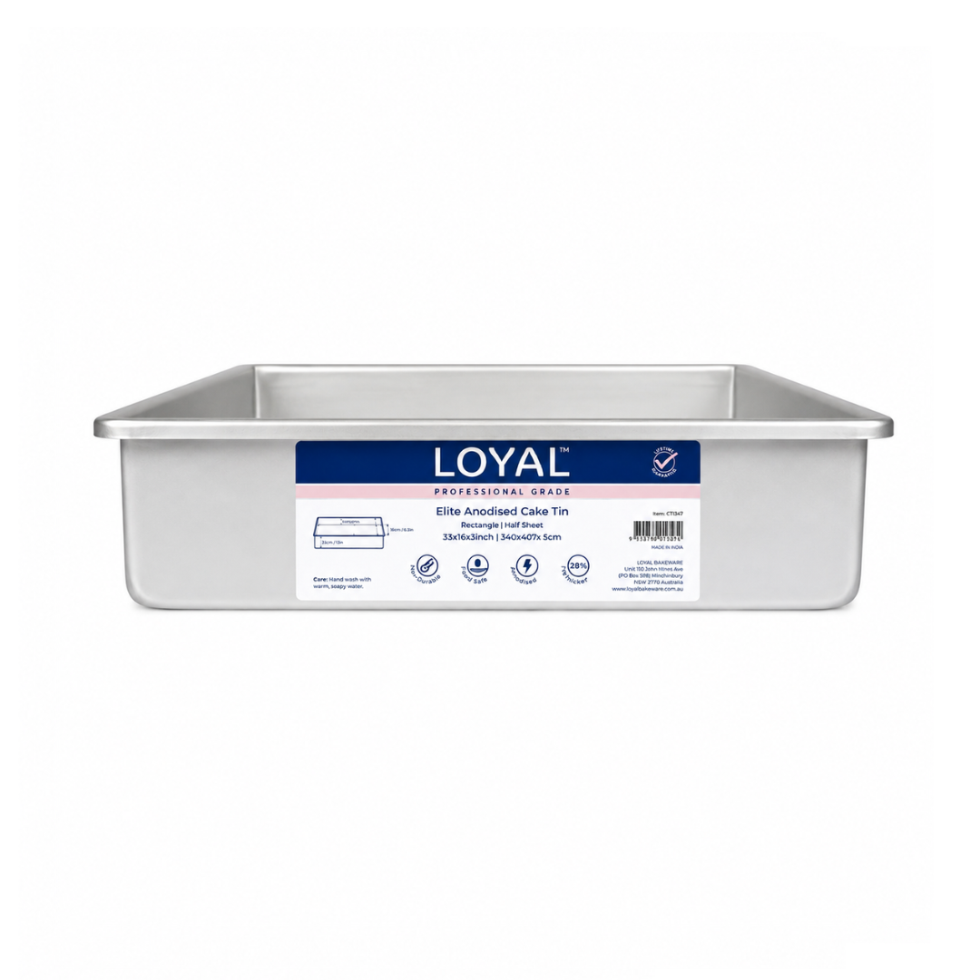 Loyal Elite Half Slab Cake Tin (12x6x3inches)
