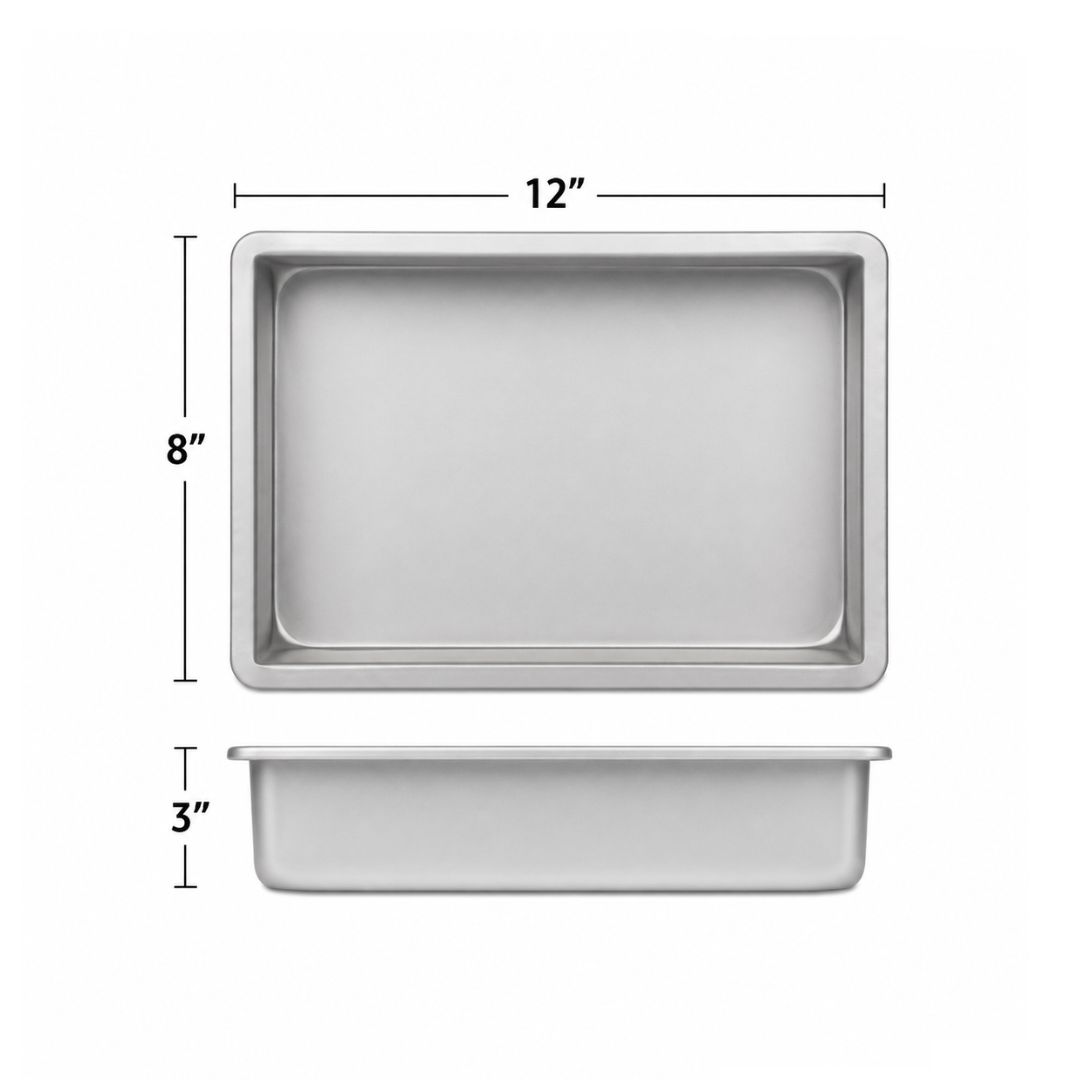 Loyal Elite Quarter Slab Cake Tin (8x12x3inches)