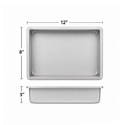 Loyal Elite Quarter Slab Cake Tin (8x12x3inches)