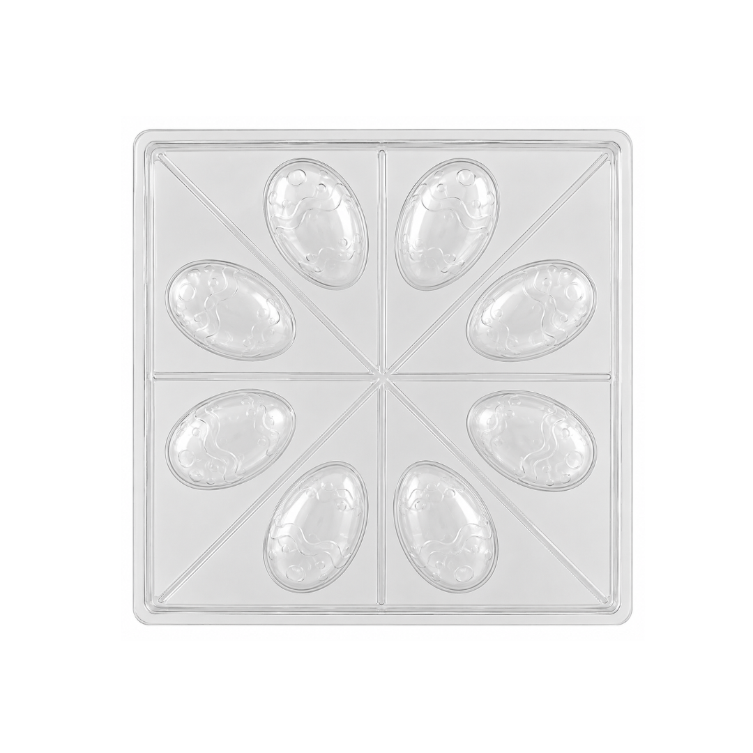 Easter Egg Crackled 5.5cm Chocolate Mould