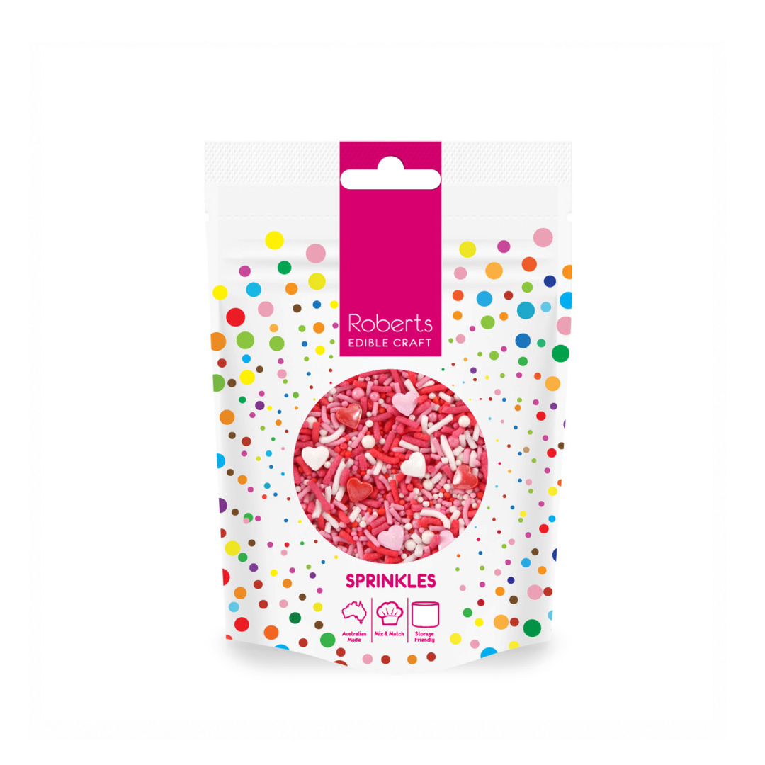Queen Of Hearts Sprinkle Mix 80g