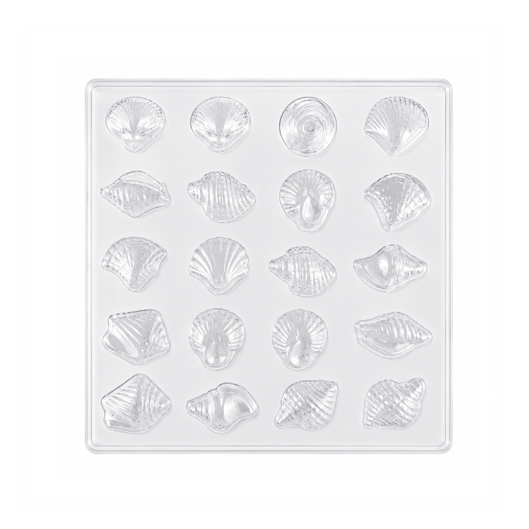 Seashells Small Chocolate Mould