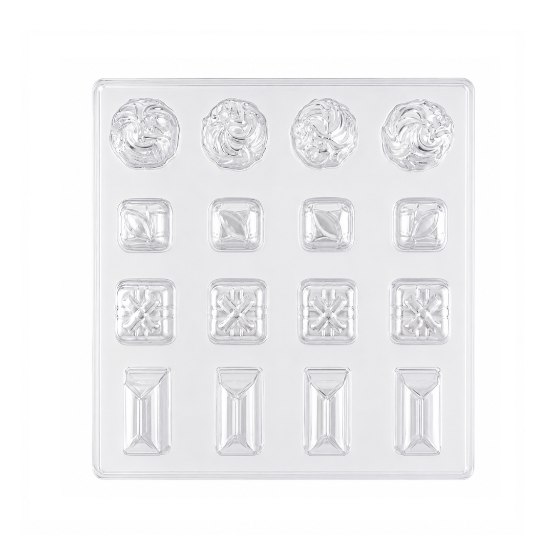 Square Fillings Chocolate Mould
