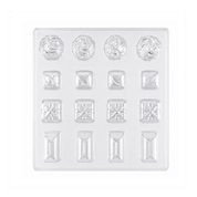 Square Fillings Chocolate Mould