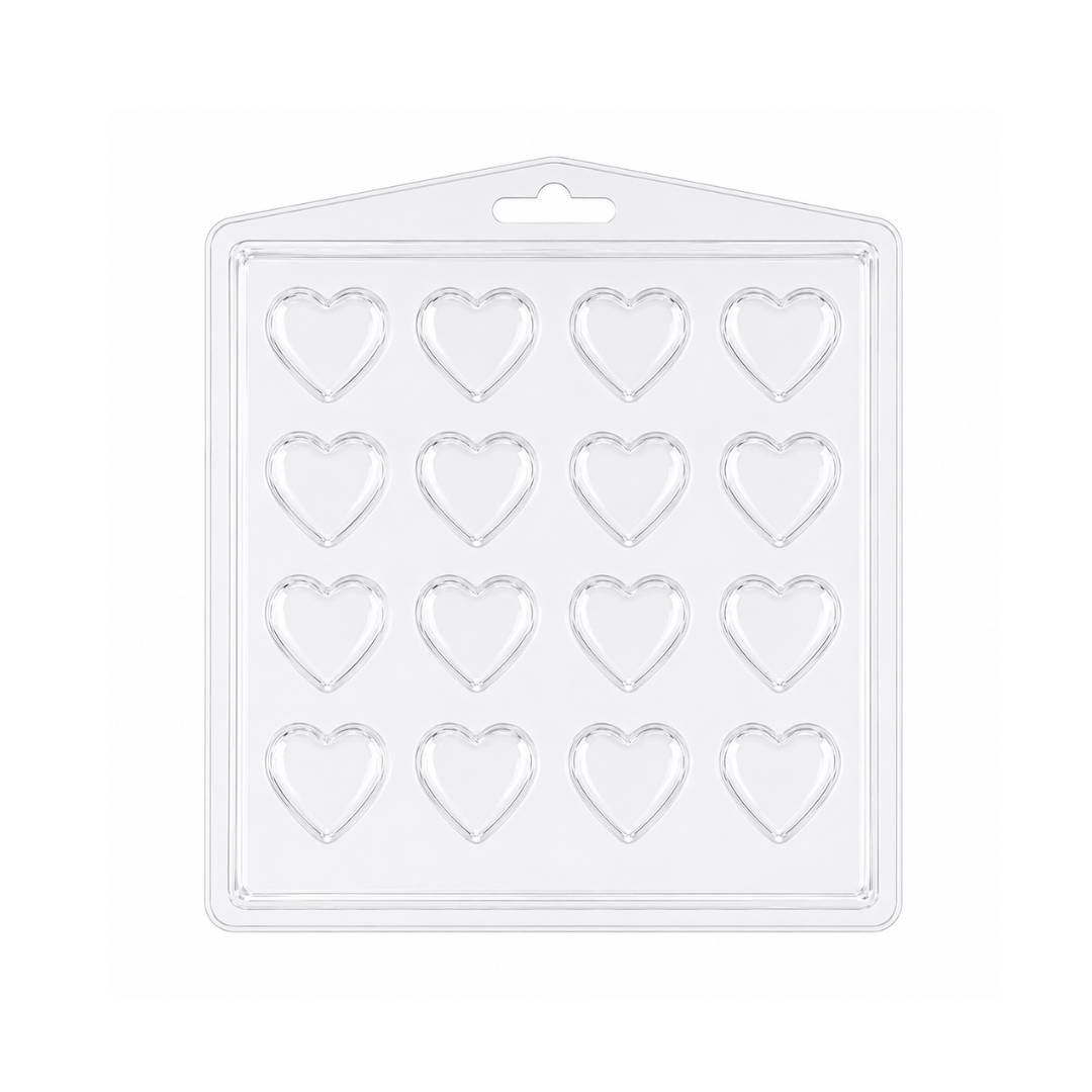 Plain Hearts Chocolate Mould