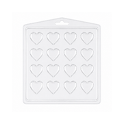 Plain Hearts Chocolate Mould