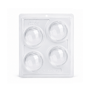 Geode Sphere 60mm Chocolate Mould 3 Pieces