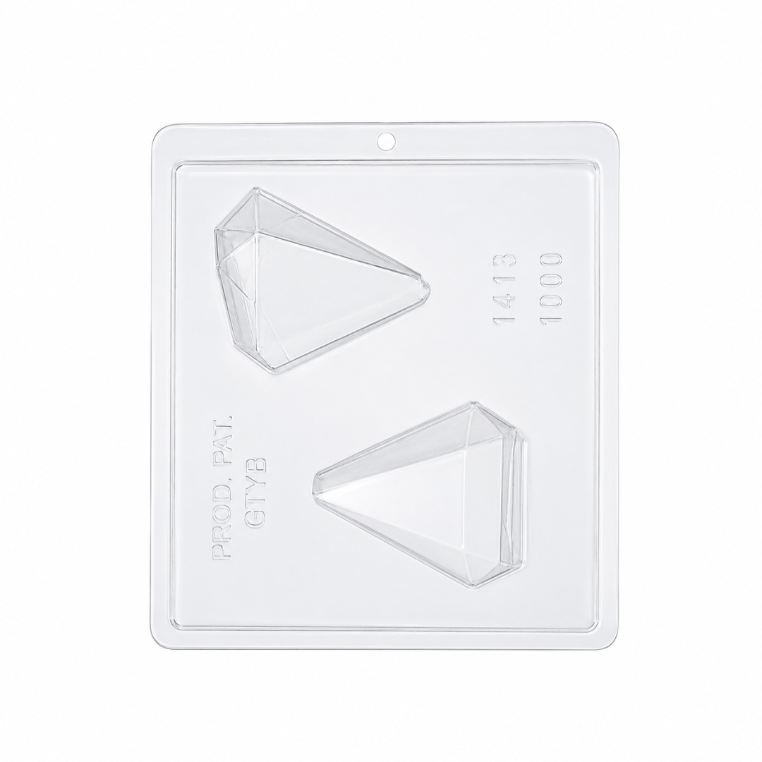 Diamond 100g Chocolate Mould 3 Pieces