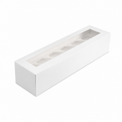 Mondo Long Cupcake Box holds 12