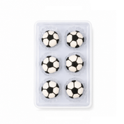 Sugar Decorations Soccer 6 Piece