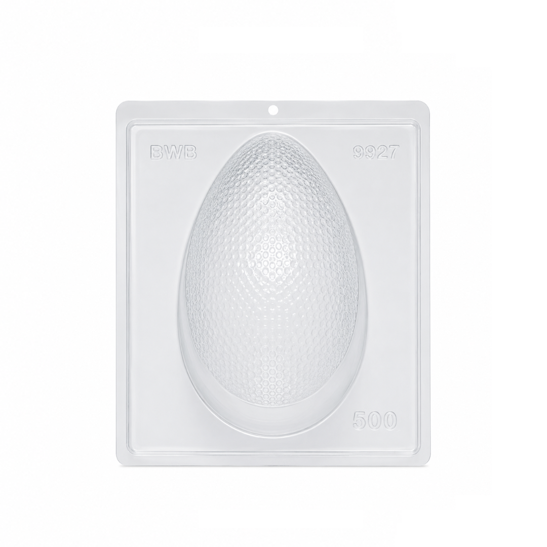 Textured Easter Egg 500g Chocolate Mould 3 Pieces