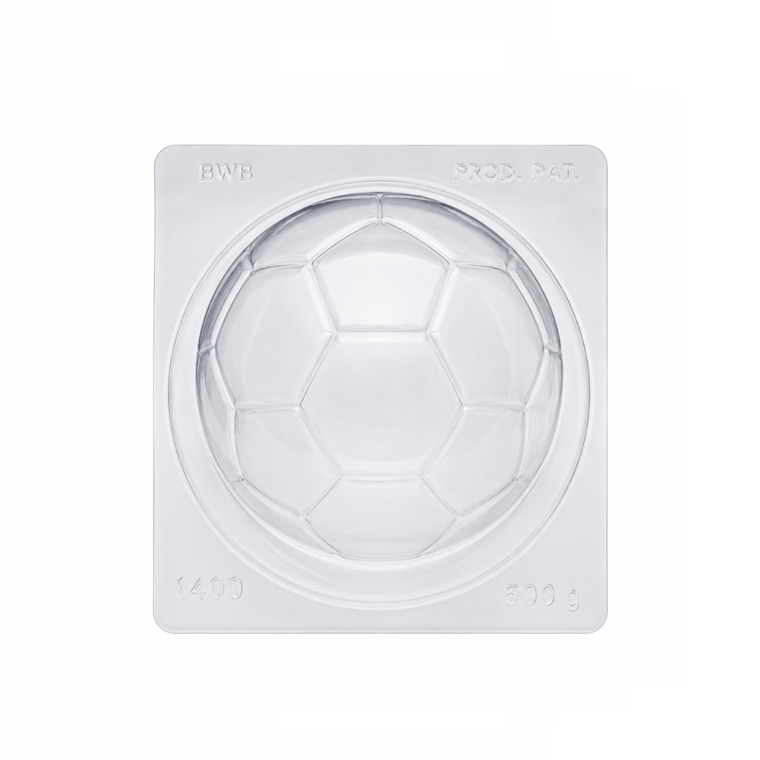 Soccer Ball 1kg Chocolate Mould 3 Pieces