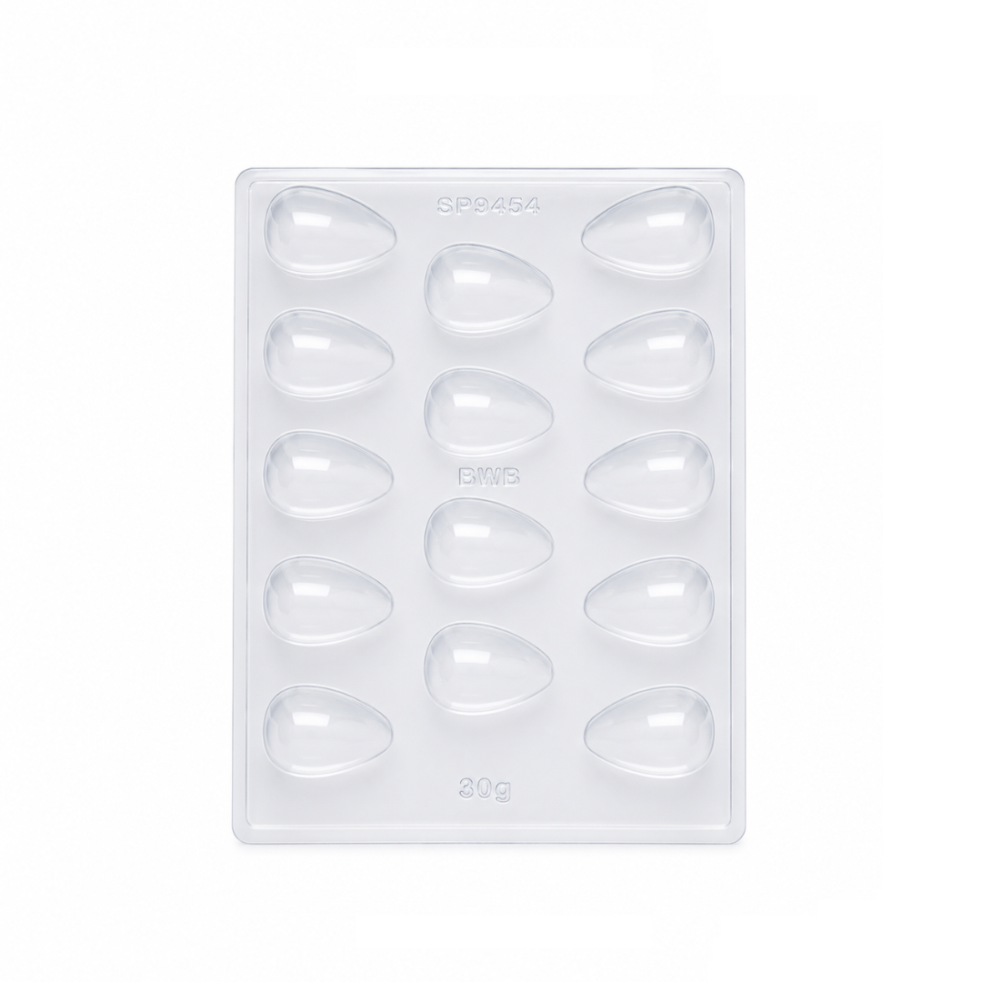 Smooth Egg 30g Chocolate Mould 3 Pieces