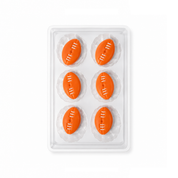 Sugar Decorations Football 6 Piece
