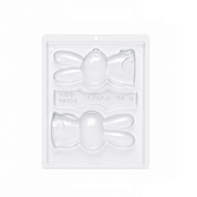 Medium Easter Bunnies Chocolate Mould 3 Pieces