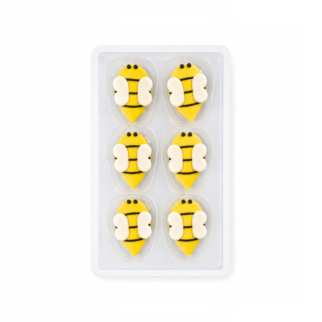 Sugar Decorations Bees 6 Piece