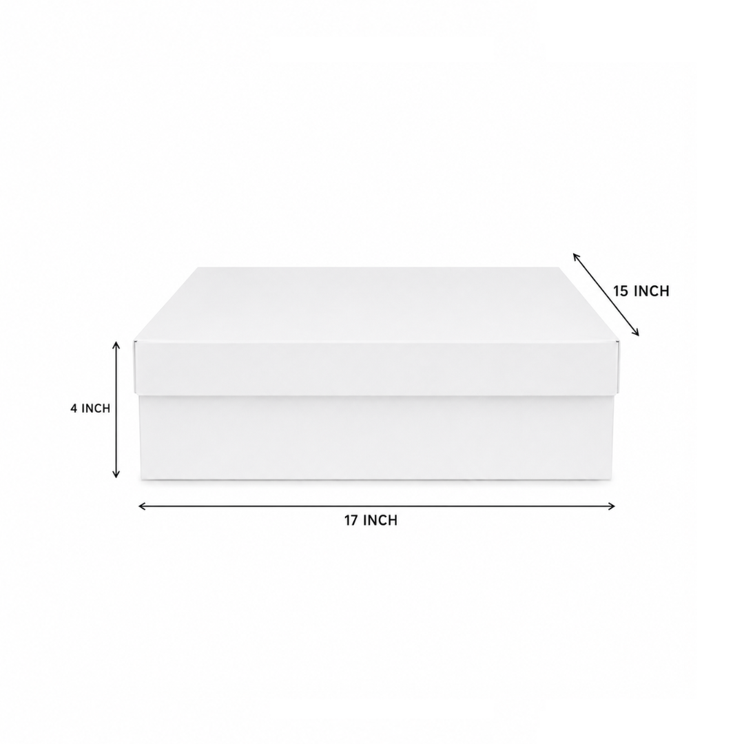 Rectangle Box Half Slab 17 Inch X 15 Inch X 4 Inch High