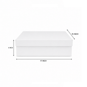 Rectangle Box Half Slab 17 Inch X 15 Inch X 4 Inch High
