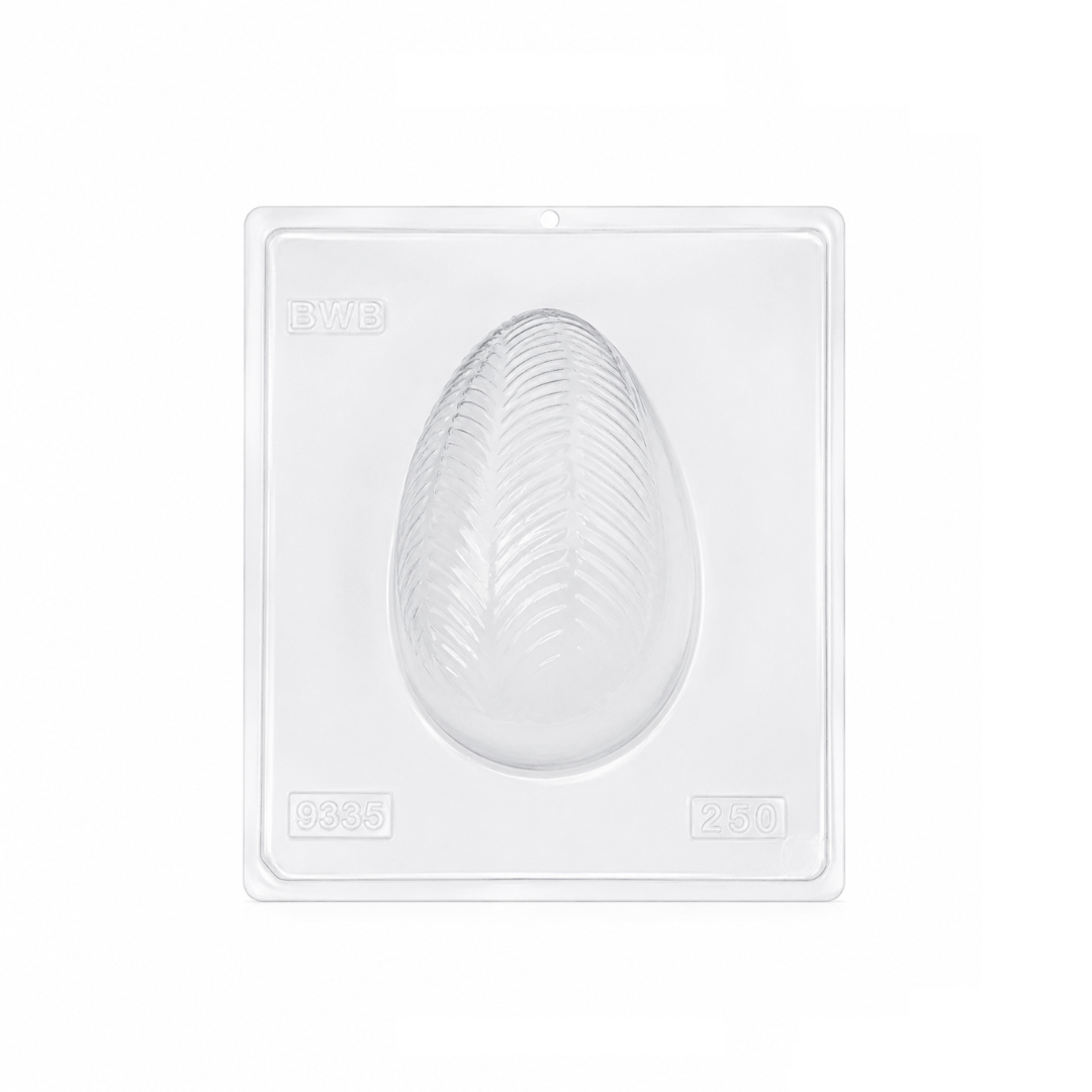 Feathered Easter Egg 250g Chocolate Mould 3 Pieces