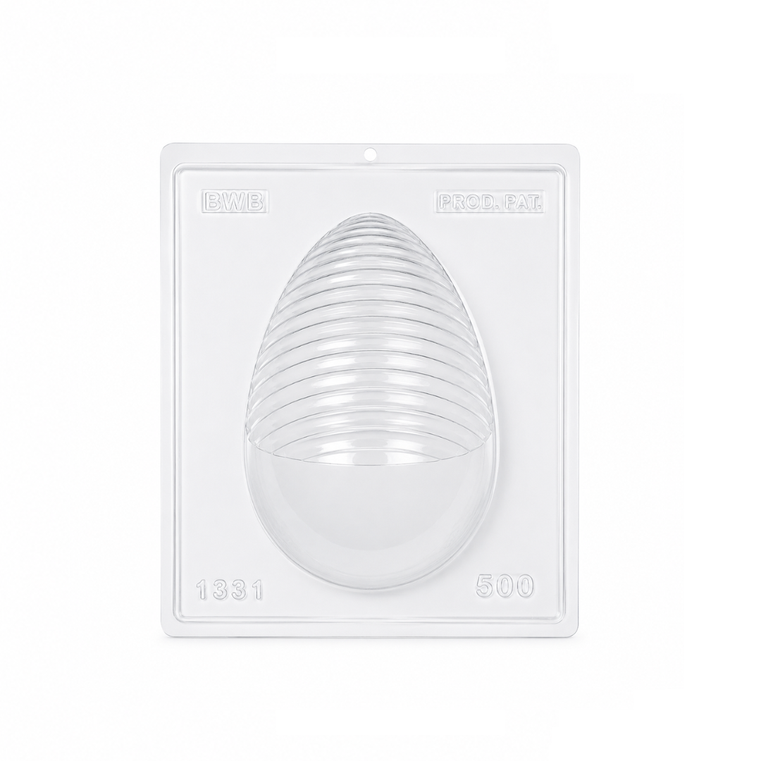 Creased Egg 500g Chocolate Mould 3 Pieces