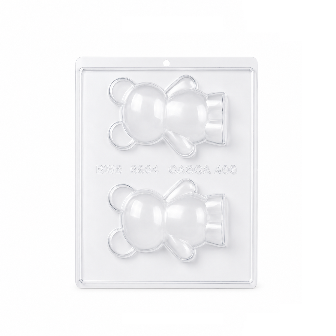 BWB BEAR 500G CHOCOLATE MOULD (3 PCE)