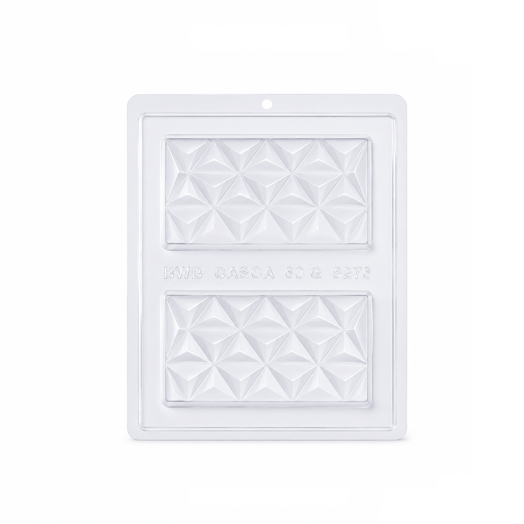 Geometric Slab Chocolate Mould 3 Pieces