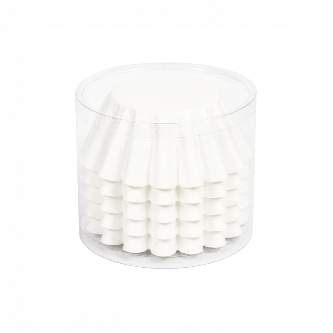 More Cuppies White Parchment 96 Pce