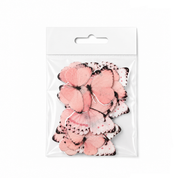 Pretty Pink Butterflies Wafer Paper